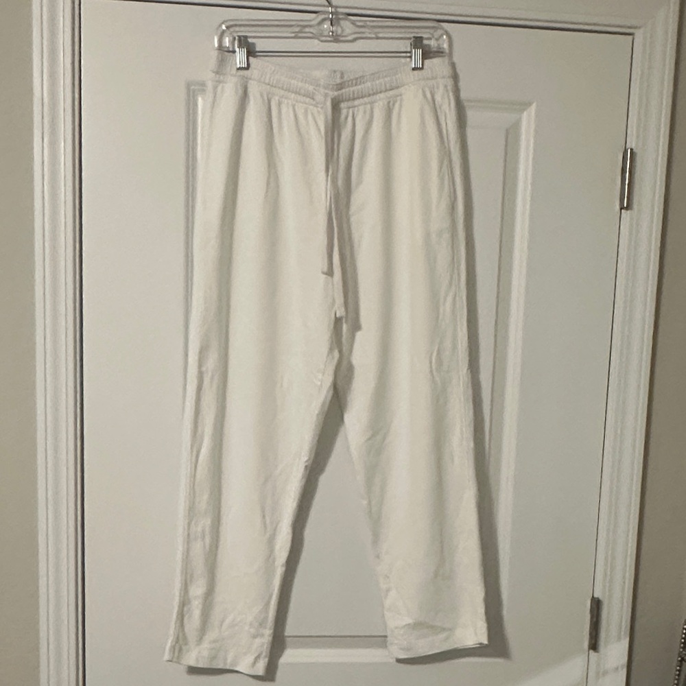 Lilla P White/Cream Track Pants